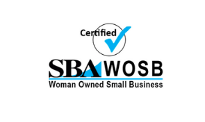 certified SBA WOSB Woman Owned Small Business